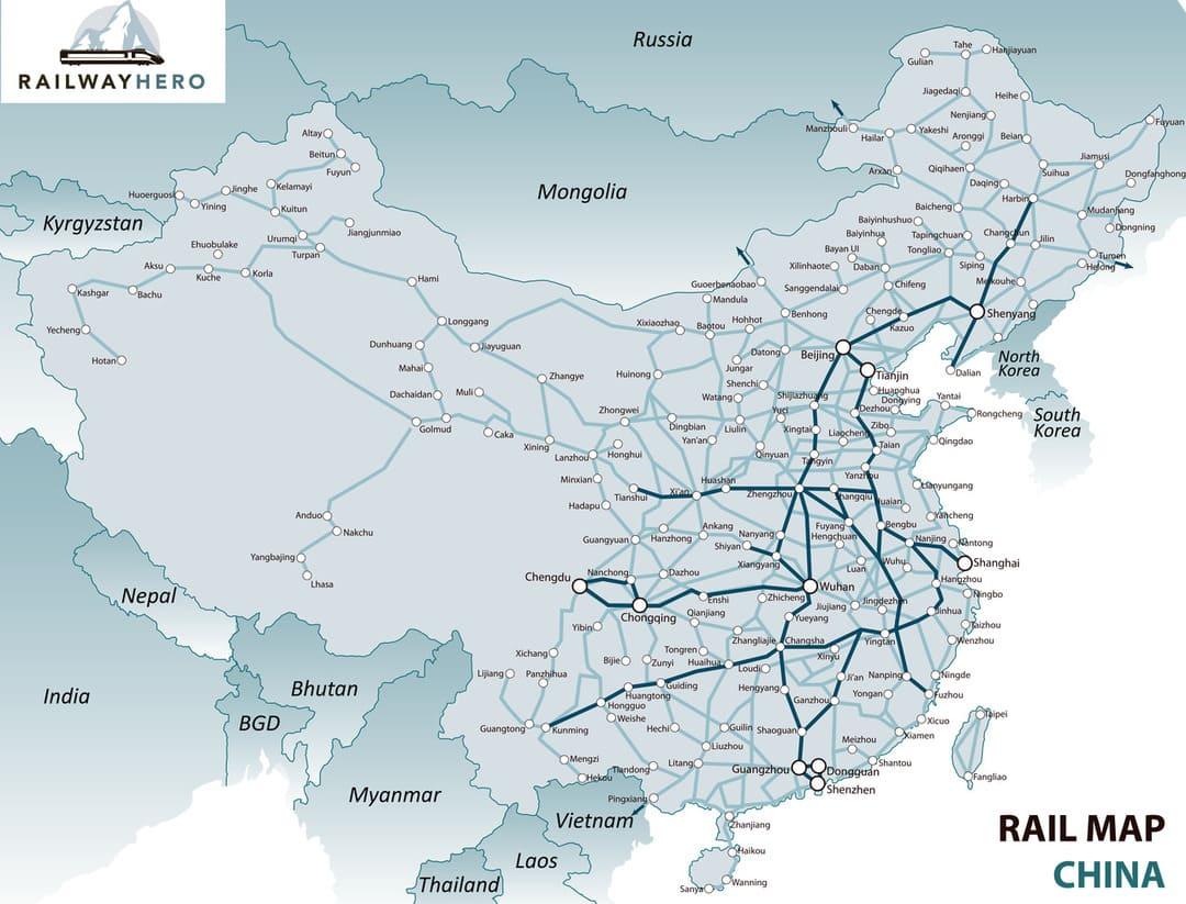 China rail map 1